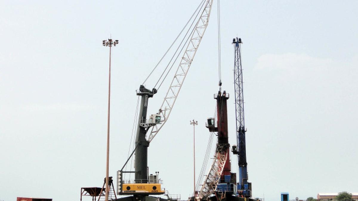 Cargo handling comes to a standstill at NMPT The Hindu