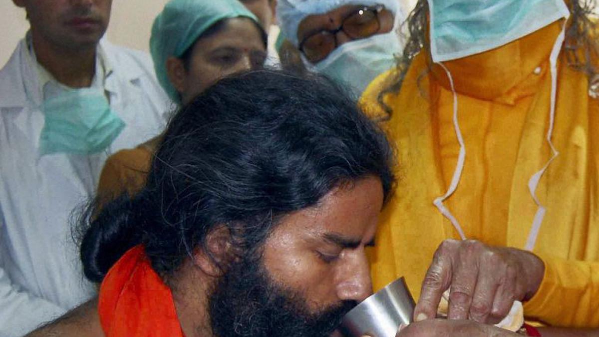 Ramdev ends fast, to continue fight - The Hindu