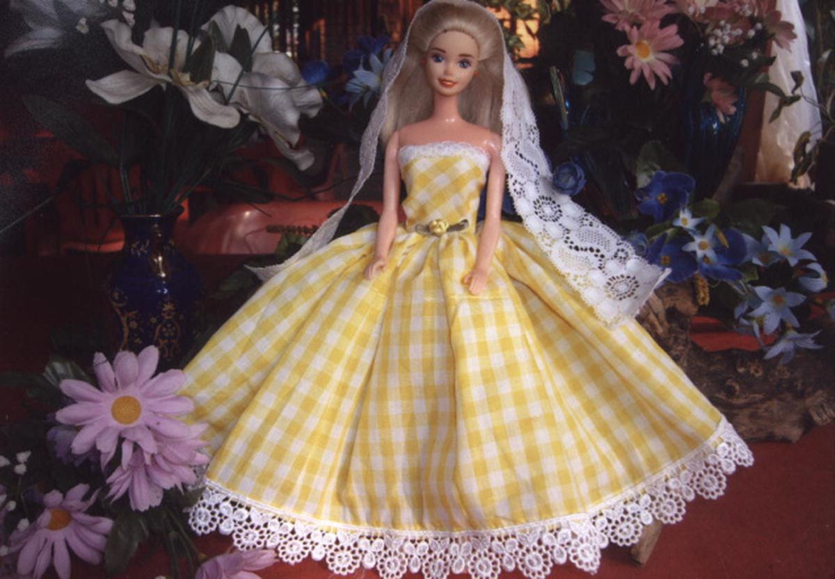 Doll design hot sale dress