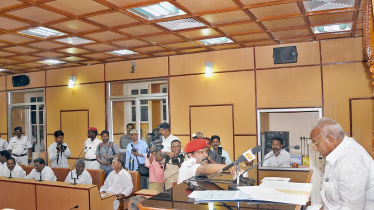 Puducherry Speaker assumes office The Hindu
