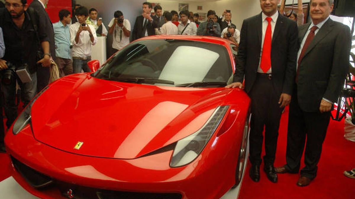 Ferrari vrooms into India, price starts from Rs 2.2 cr - The Hindu