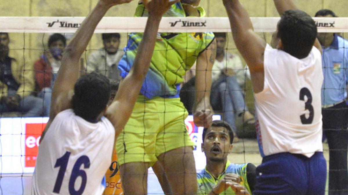 National Volleyball Championship Karnataka notches up second win The