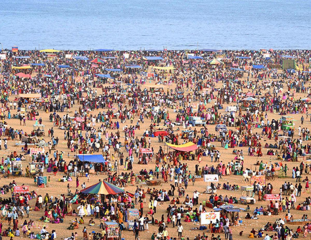 An ocean of humanity heads to beach fronts on Kaanum Pongal - The ...