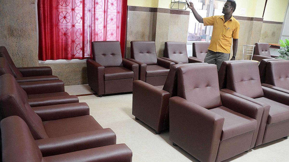 Pay and use AC waiting hall in Salem Junction The Hindu