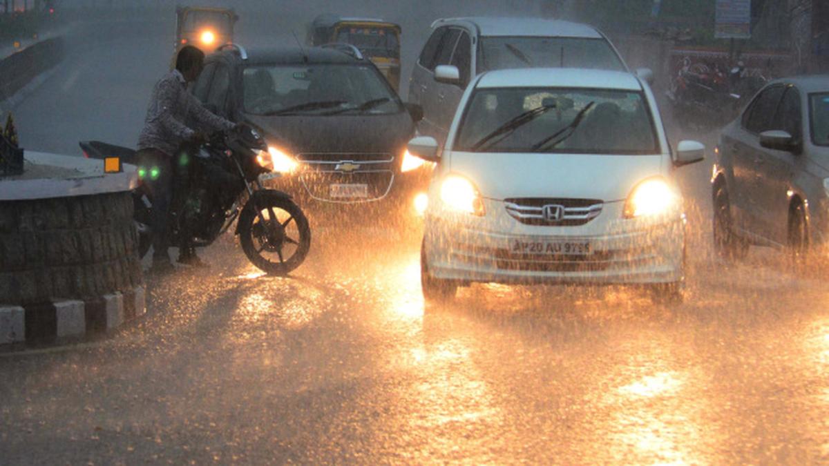 Premonsoon showers in Khammam The Hindu