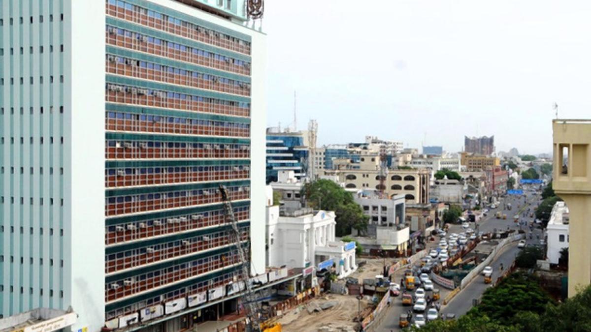 Anna Salai’s abandoned buildings The Hindu