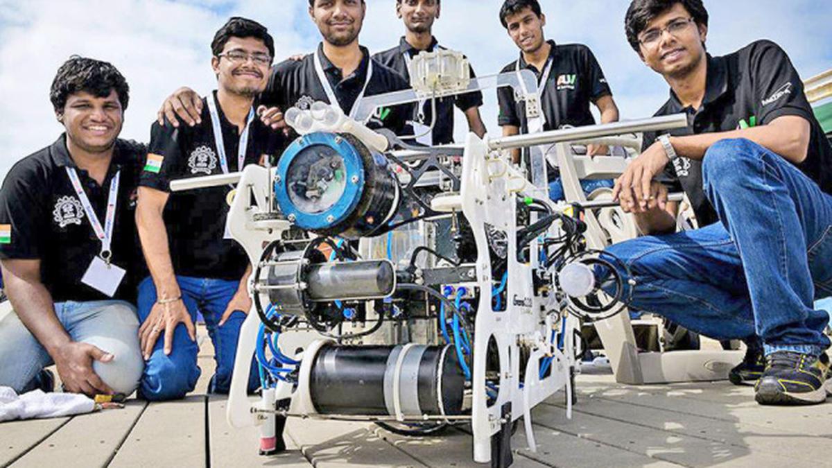 IIT-B’s Matsya Emerges Second In Underwater Robotics Contest - The Hindu