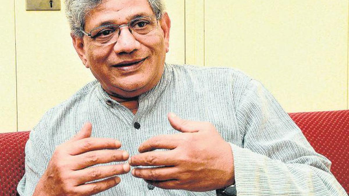 Only dialogue can bring peace in J&K: Sitaram Yechury - The Hindu