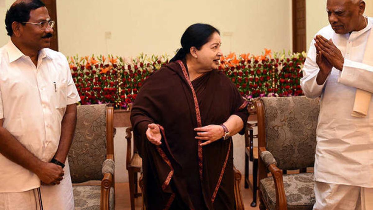 Pandiarajan sworn in Minister - The Hindu