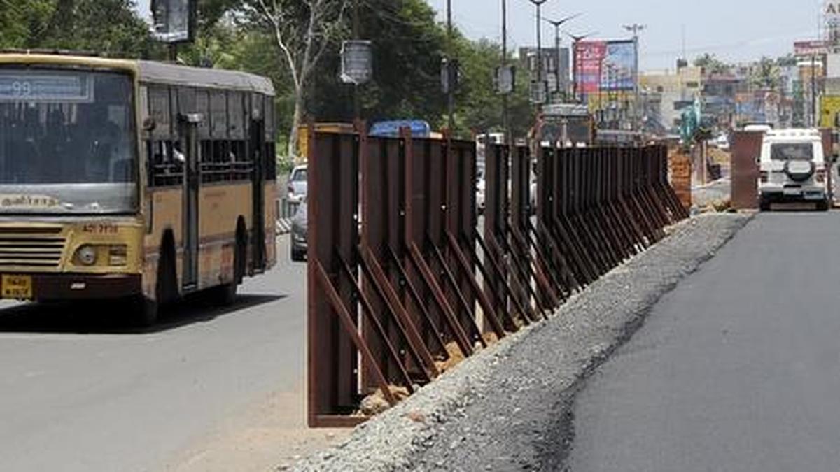 grade separators at Velachery Main Road The Hindu