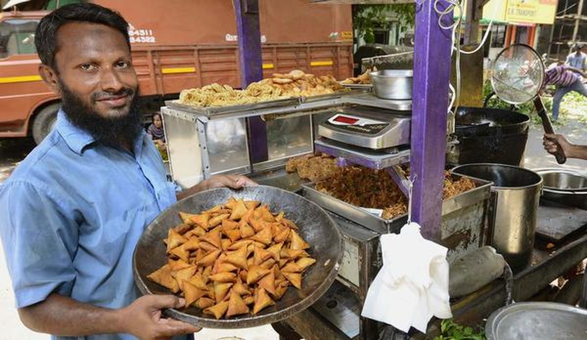 Abdul Rahman, who runs a samosa stall in Triplicane that’s been in existence since the 1960s in Chennai.