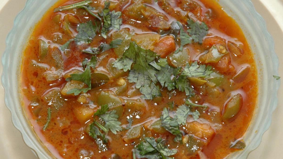 Grandma’s recipe Capsicum Gojju The Hindu