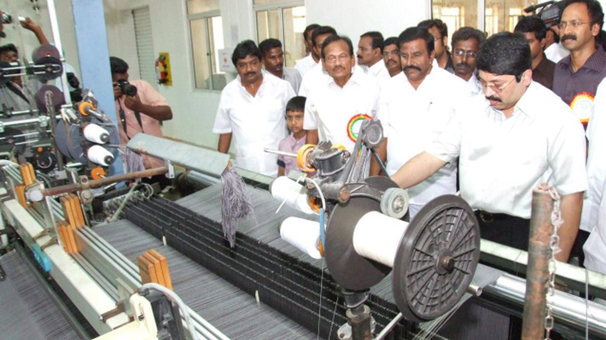 Karur Textile Park inaugurated The Hindu