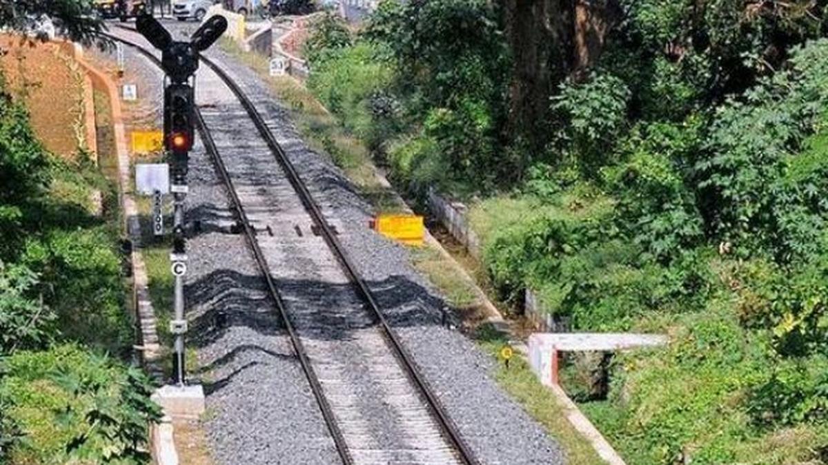 No longdistance trains through PalakkadPollachi stretch The Hindu