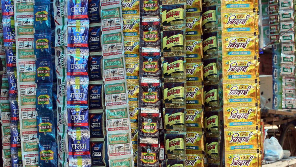 Ban on sale of gutka in plastic pouches ordered The Hindu