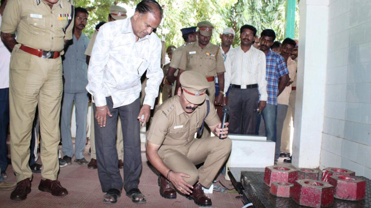 Weighing scales seized The Hindu