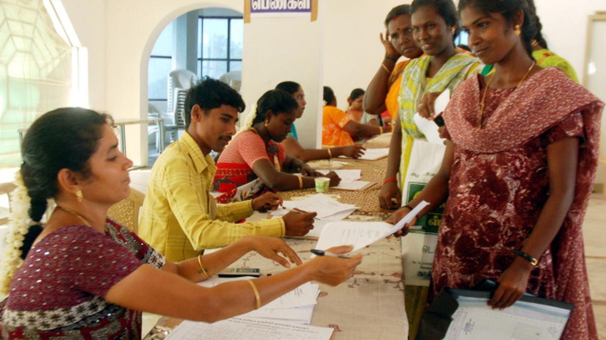 38,000 register names for Tuticorin job fair The Hindu