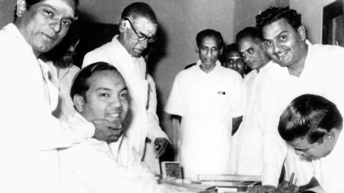 Kannadasan's lyrics held a mirror to life - The Hindu