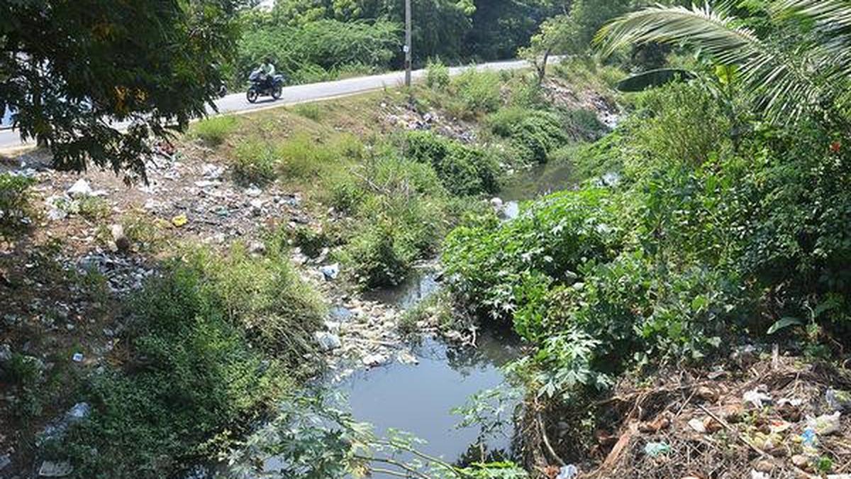 Choked drains a concern The Hindu