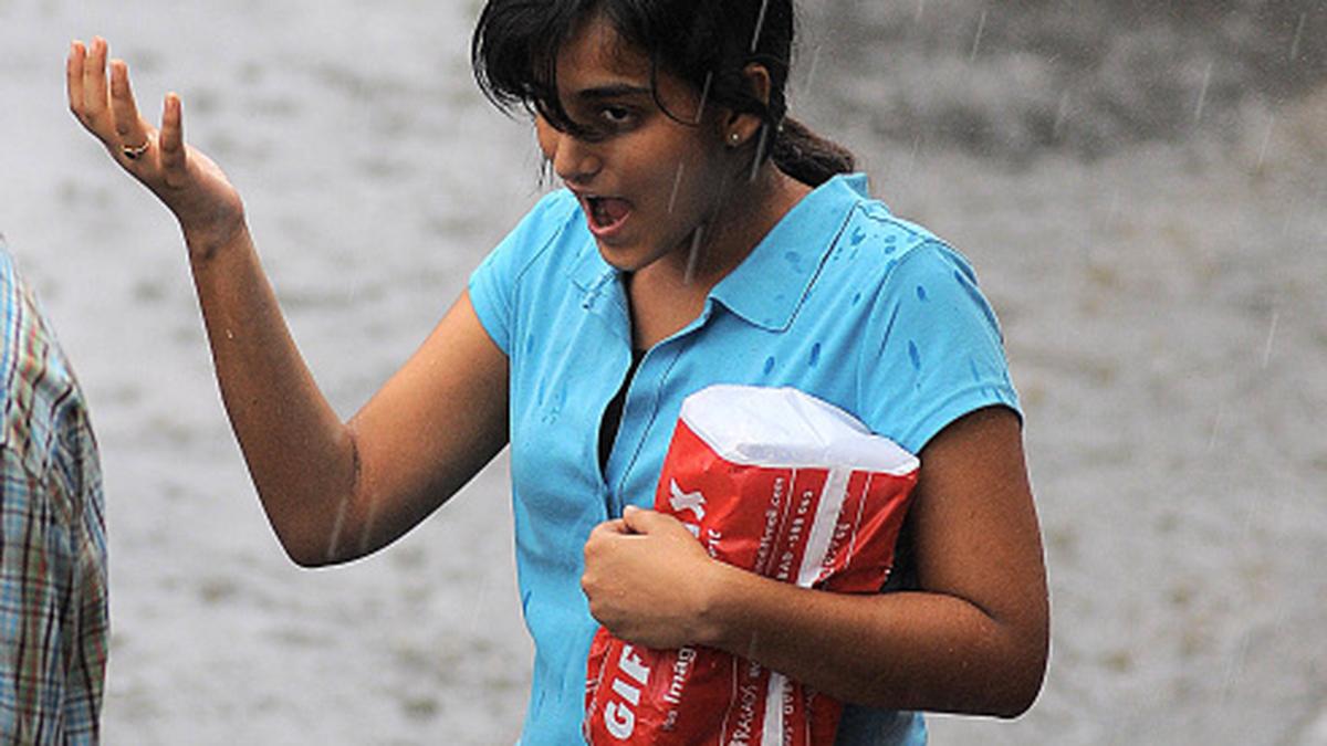 Twin cities receive premonsoon showers The Hindu