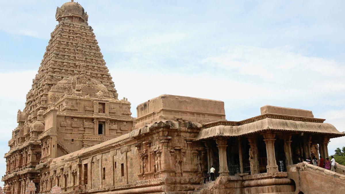 Centre to release coin featuring Thanjavur Big temple - The Hindu