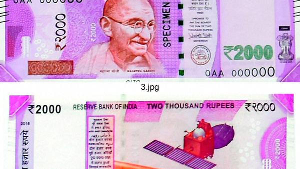 No electronic chip in Rs. 2000 notes RBI The Hindu