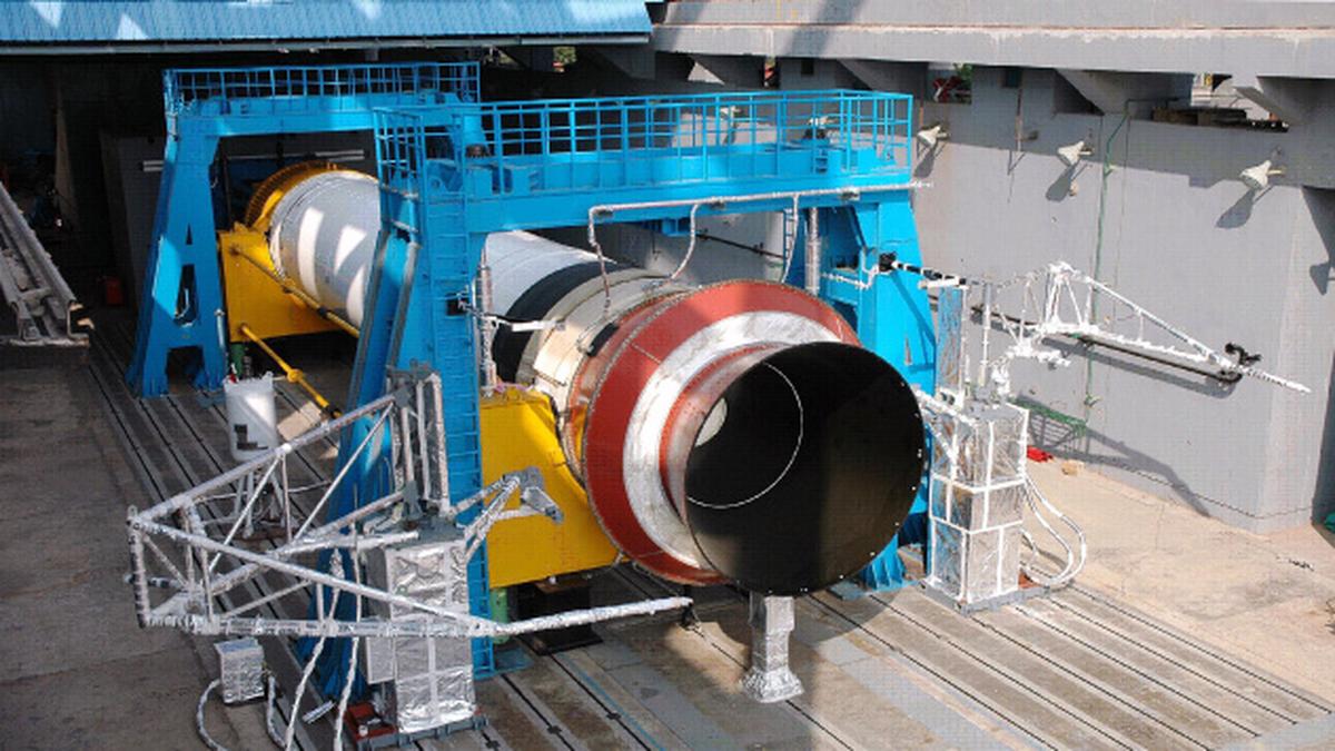 ISRO’s most powerful rocket motor successfully tested The Hindu