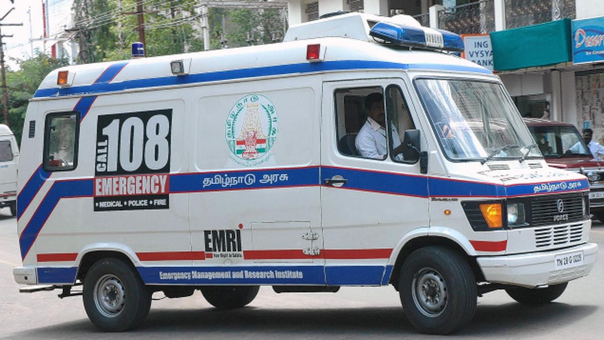 Free ambulance service for all Tamil Nadu districts The Hindu