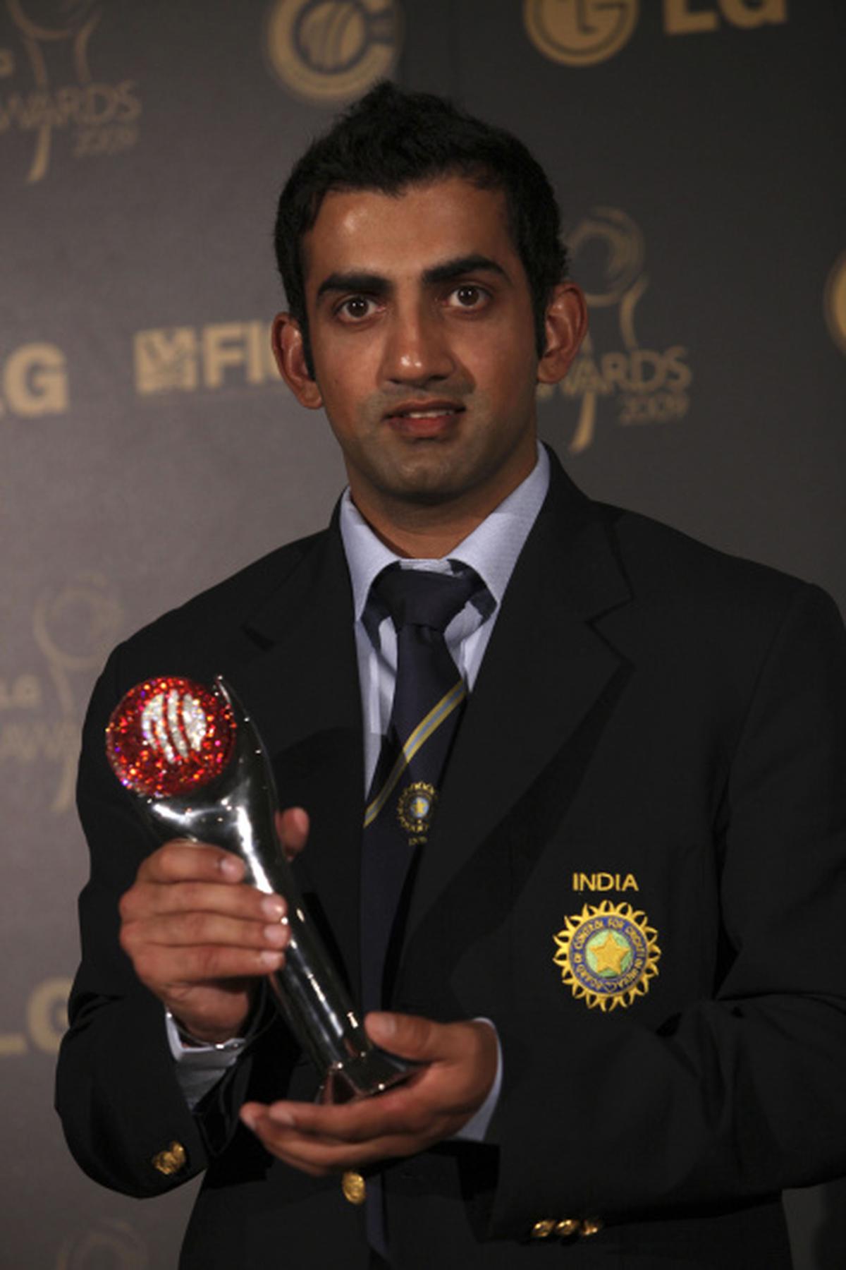 Gautam Gambhir - Indian cricketers to win ICC Men's Test Cricketer of the Year Award