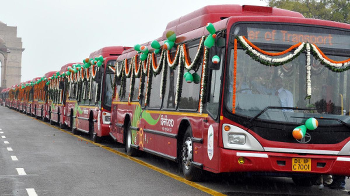 Dtc Introduces Low Floor Buses The Hindu