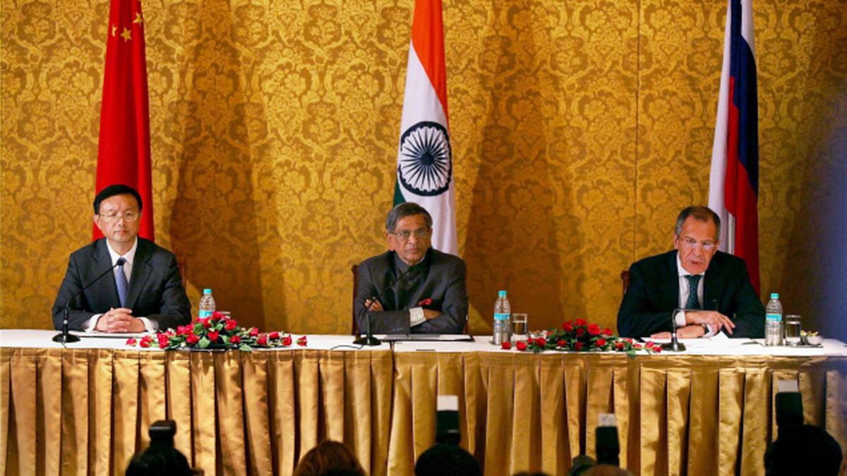 The coming of age of the RIC triangle - The Hindu