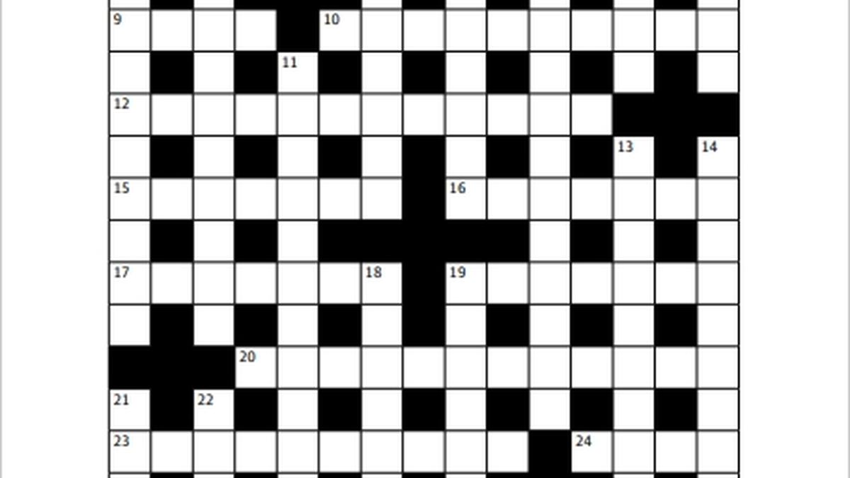 The Sunday Crossword no. 3329