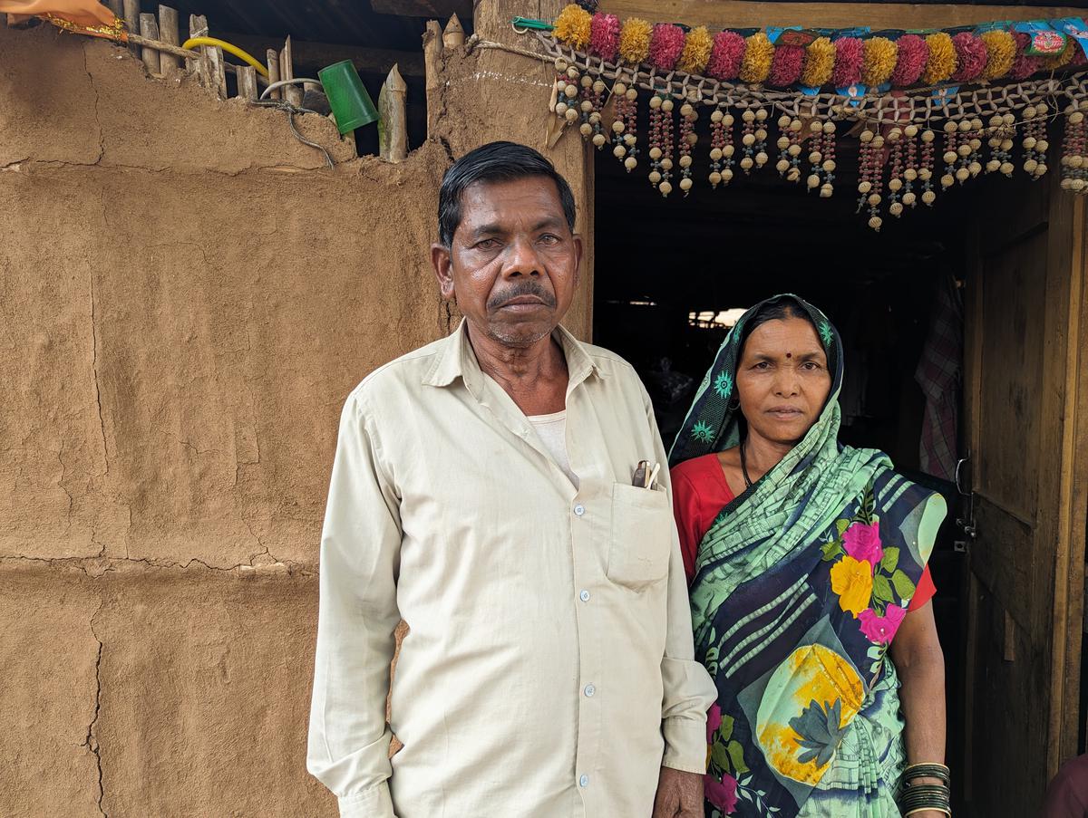 Ungya Gurja Pawara and his wife.