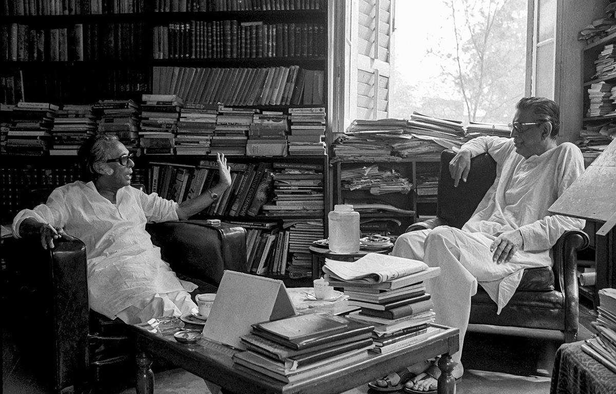 Satyajit Ray and Mrinal Sen 