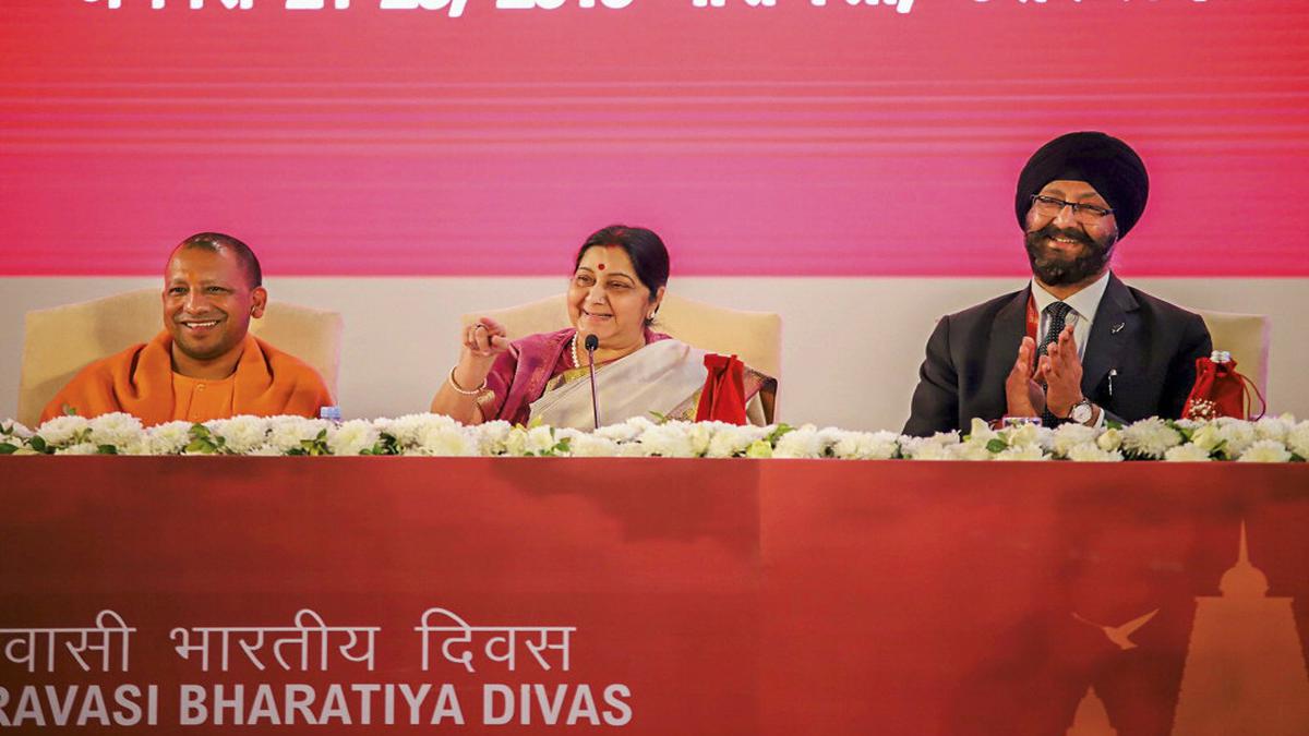 Countries like U.S., Japan, China ageing, India getting younger: Sushma Swaraj