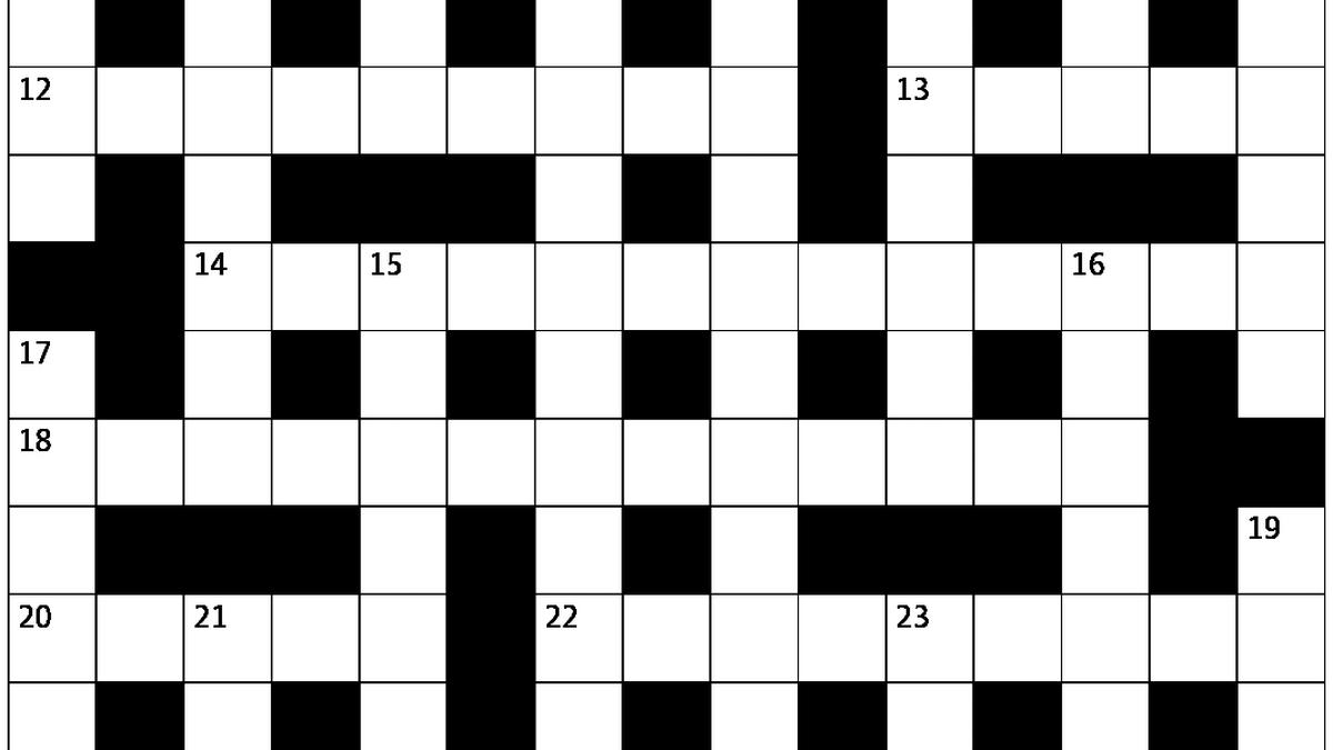 The Sunday Crossword No. 3318