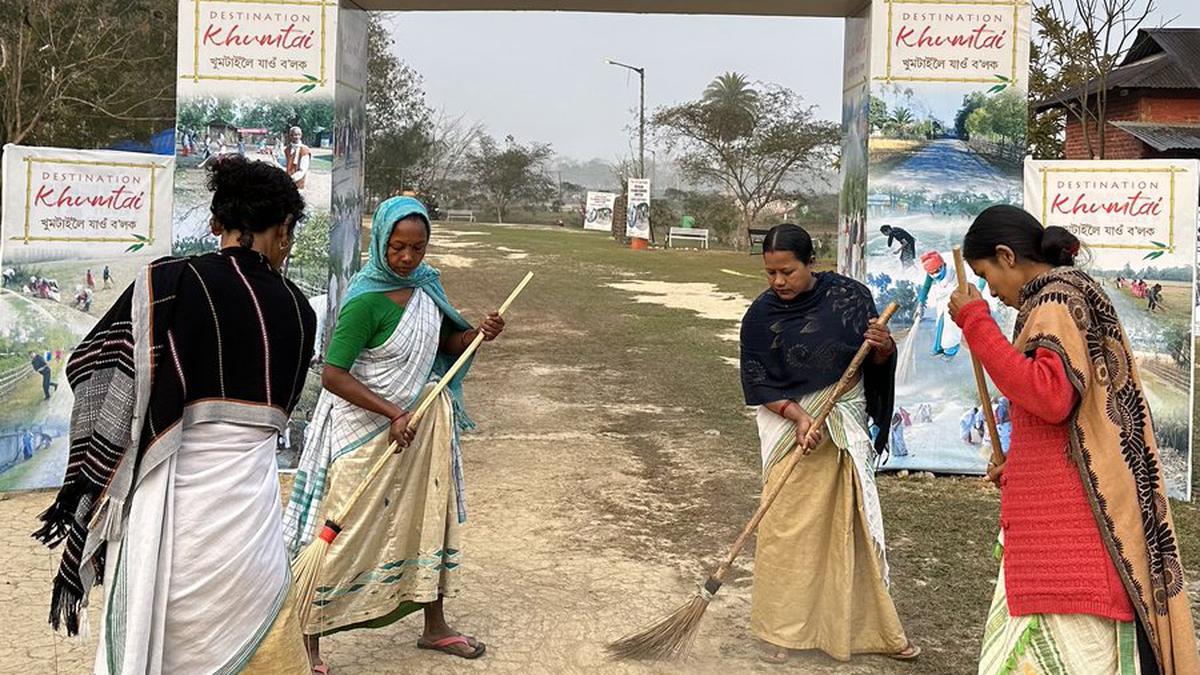 Eye on 1 km concrete road as first prize, Assam villages vie for cleanest tag 