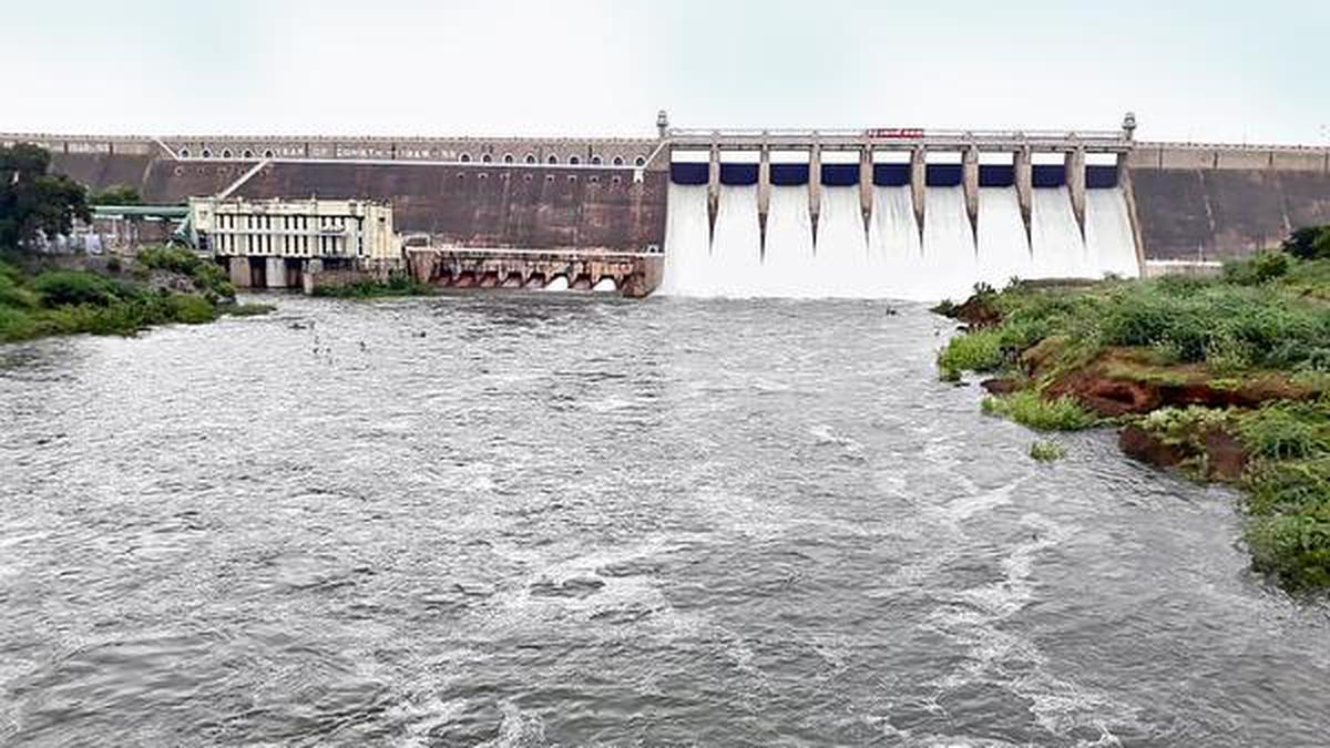 Surplus water released from Bhavani Sagar Reservoir - The Hindu