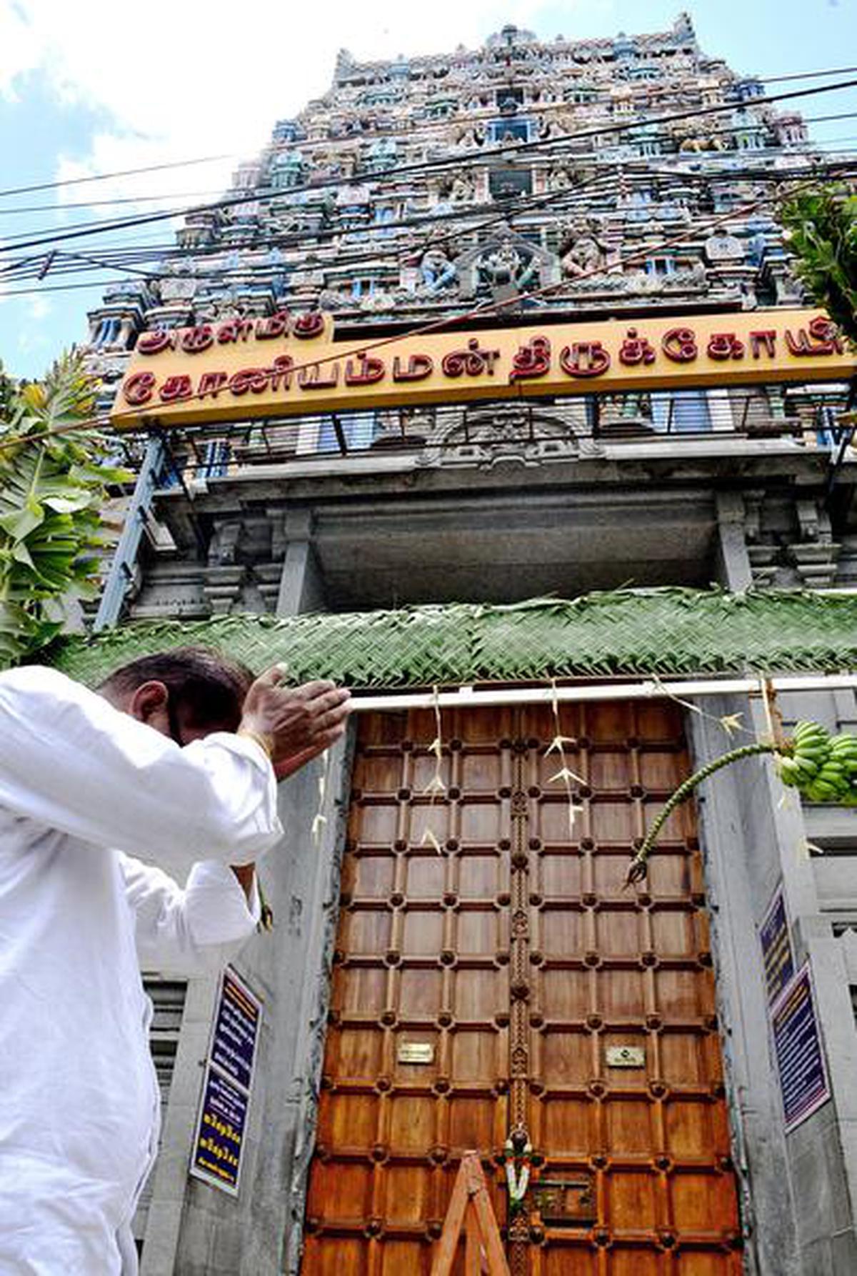 Temples remain closed for devotees Coimbatore News The Hindu