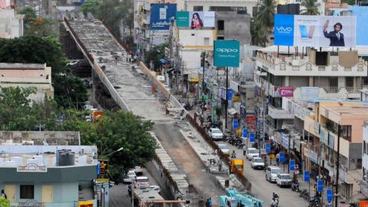 Gandhipuram flyover to be opened next month The Hindu