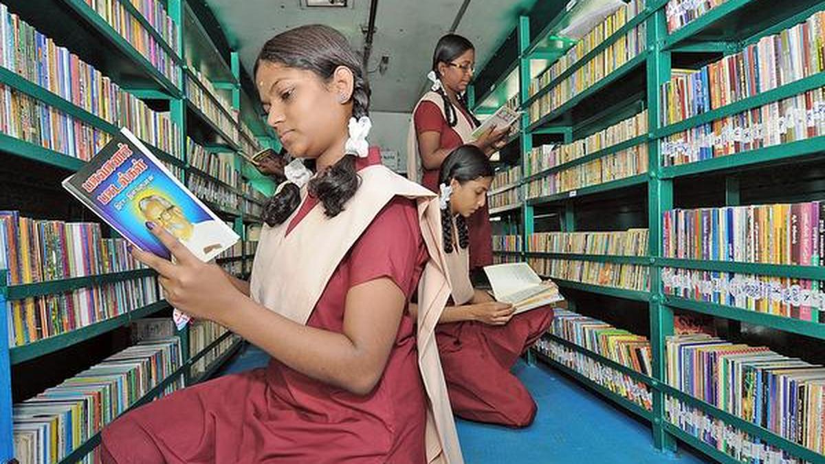 Mobile libraries to reach out to rural students The Hindu