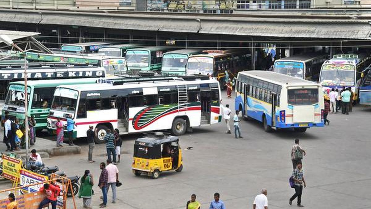 Erode municipal bus stand to be modernised The Hindu