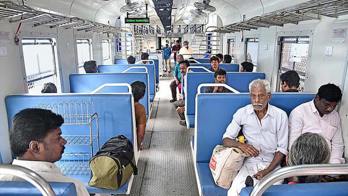 MEMU train services from Coimbatore to Mettupalayam launched The Hindu