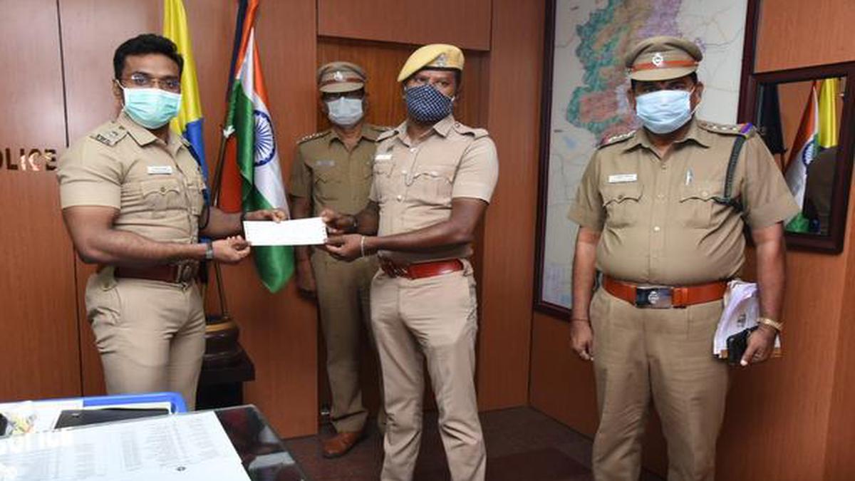 armed-reserve-constable-donates-one-month-salary-to-chief-minister-s-public-relief-fund-the-hindu
