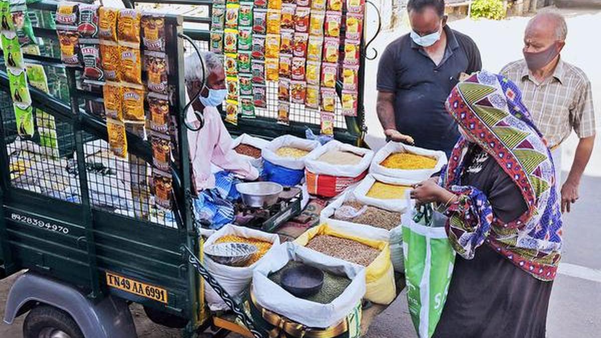 Delivery of groceries at doorsteps begins in Erode The Hindu