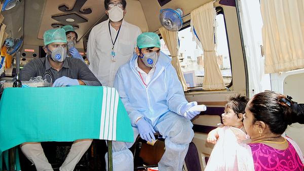 Mobile dispensary screens 20,000 people for various ailments The Hindu