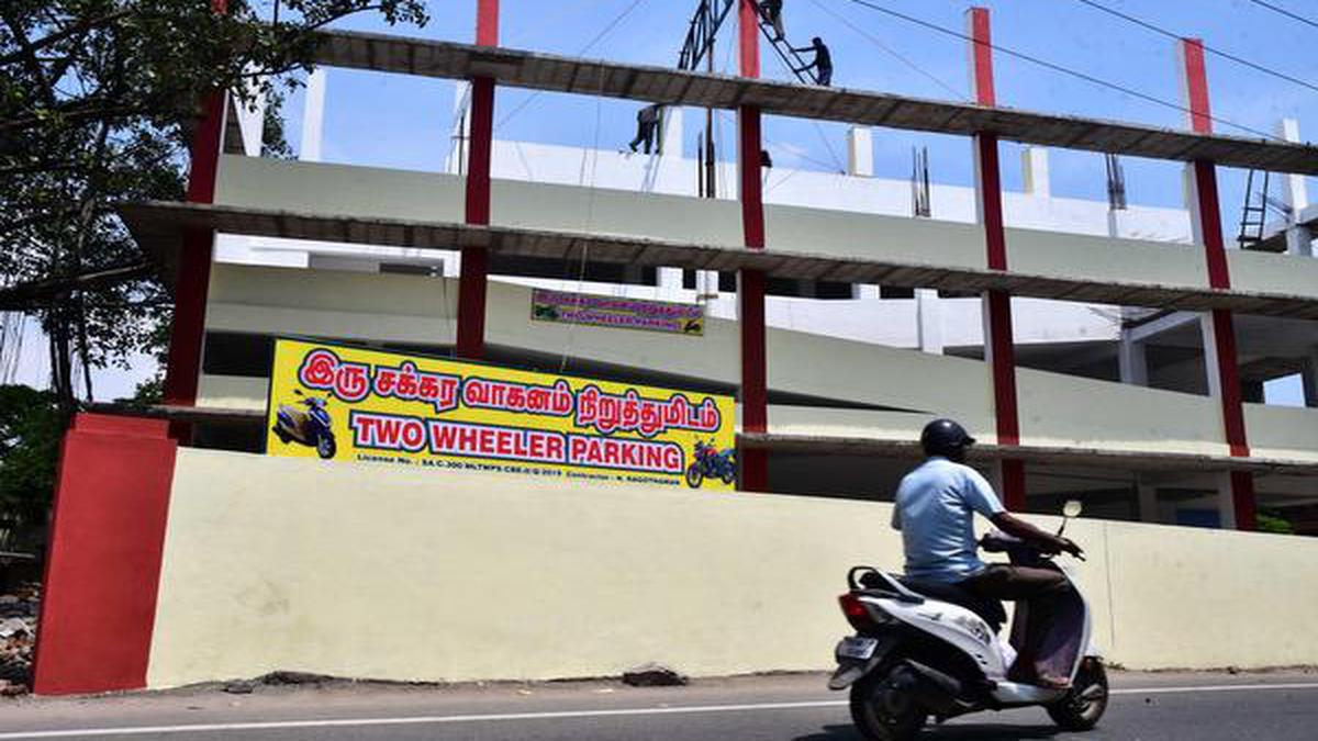 Multi-level two-wheeler parking lot opens at railway station today ...