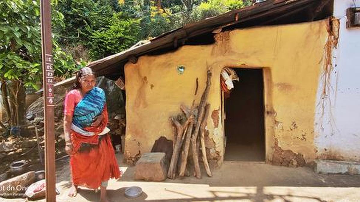 Tribal residents seek funds to rebuild houses damaged in rain - The Hindu