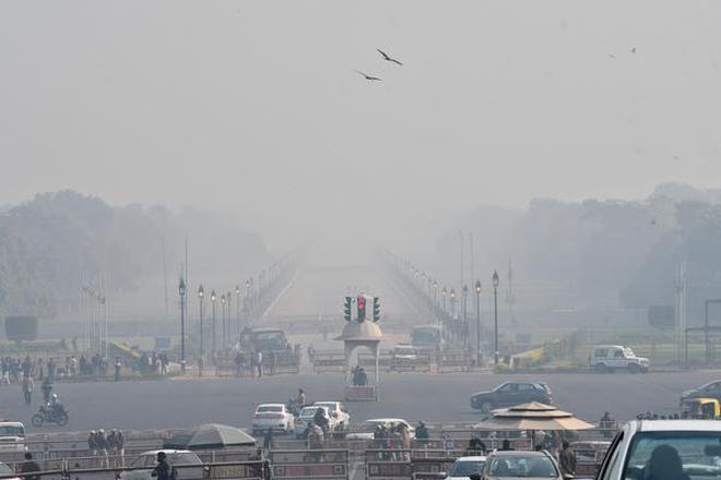File photo of Delhi covered in smog 
