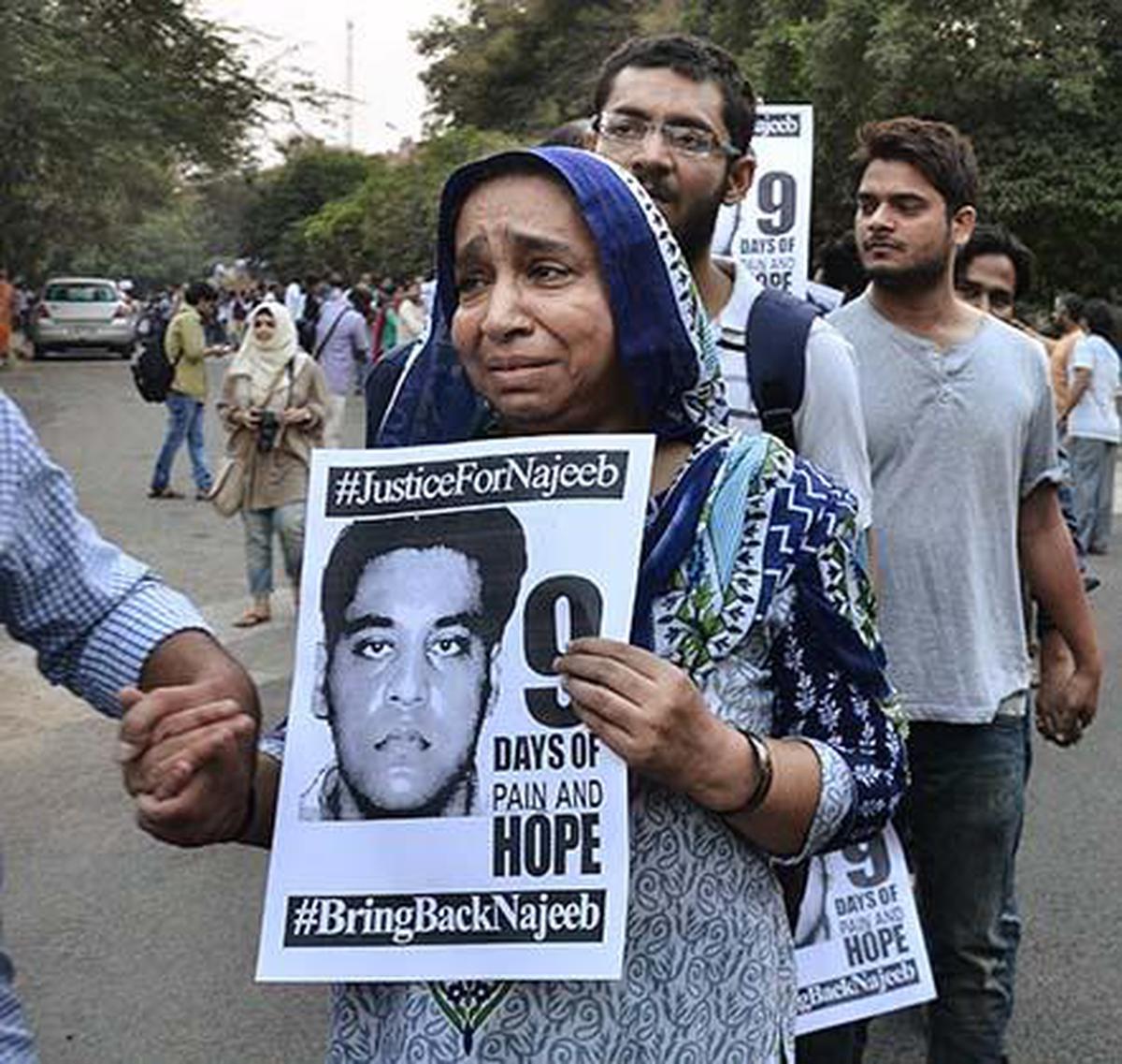 Picture of Disappearance of Najeeb Ahmed